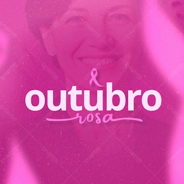 Outubro rosa mês de conscientização sobre o câncer de mama social media flyer psd editável g 5