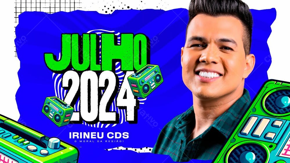 Flyer Thumb Capa Cd Banner Youtube Vitor Fernandes Psd Editável