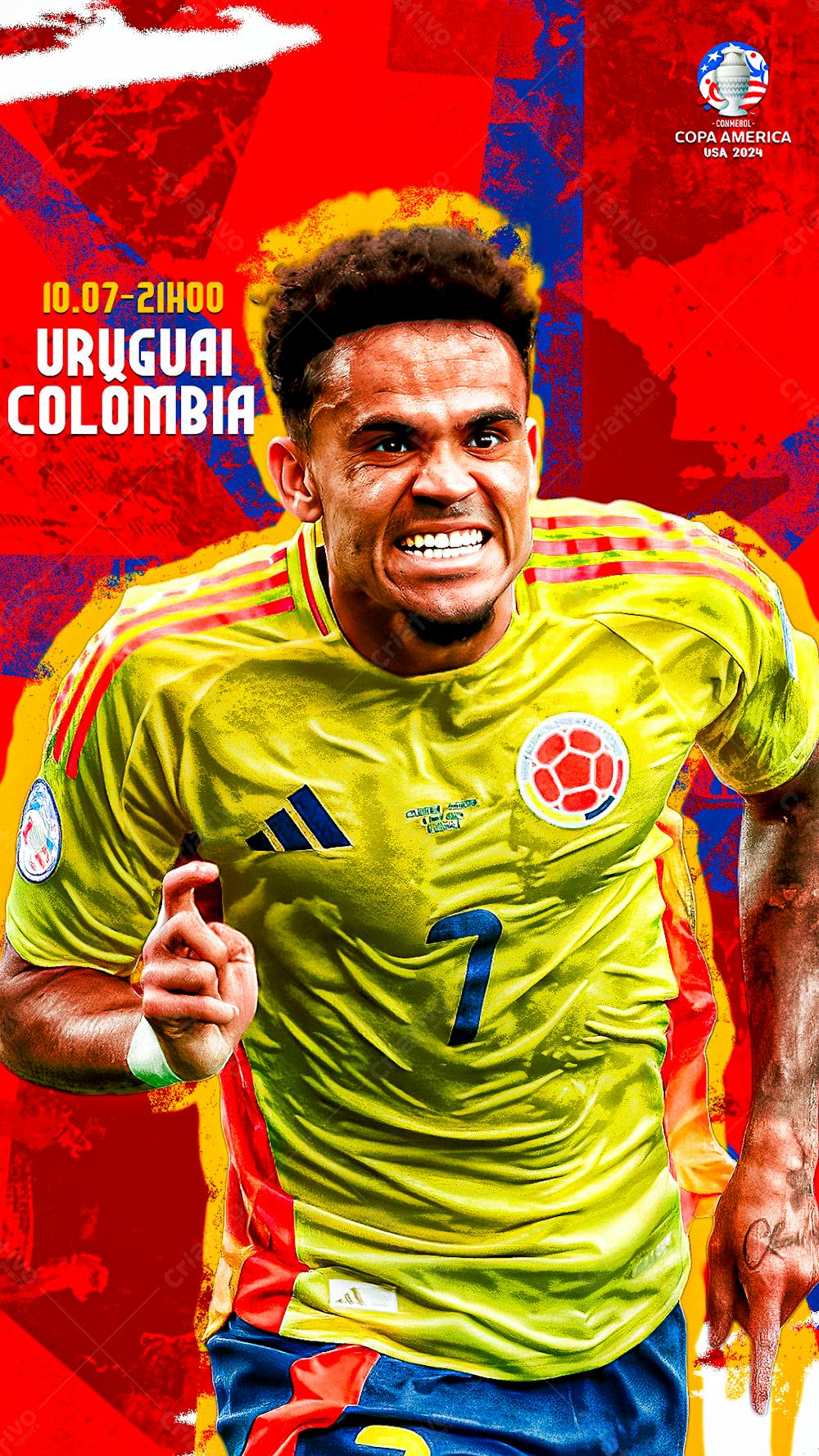 Flyer Matchday Luis Diaz Colombia