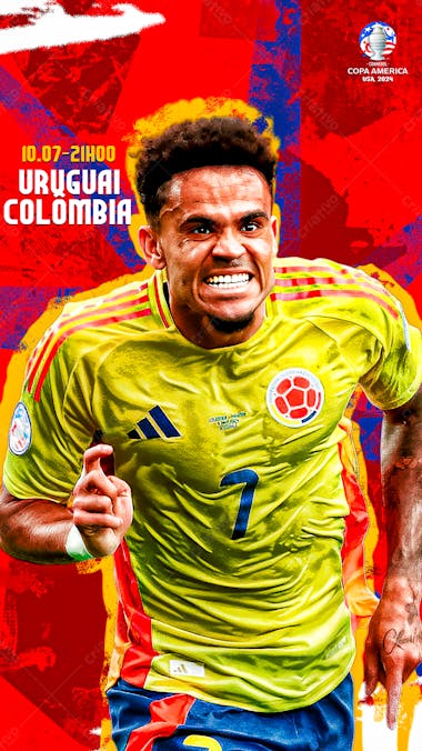 Flyer matchday luis diaz colombia