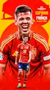 Flyer matchday dani olmo espanha