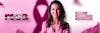 Pink october awareness month about breast cancer social media flyer psd editable k 5