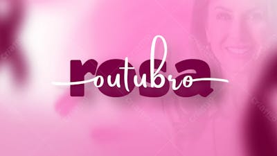 Outubro Rosa Mês De Conscientização Sobre O Câncer De Mama Social Media Flyer Psd Editável K 6