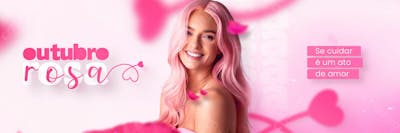 Outubro Rosa Mês De Conscientização Sobre O Câncer De Mama Social Media Flyer Psd Editável M 4