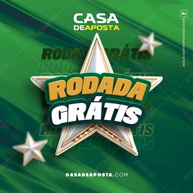 Rodada grátis casa de aposta