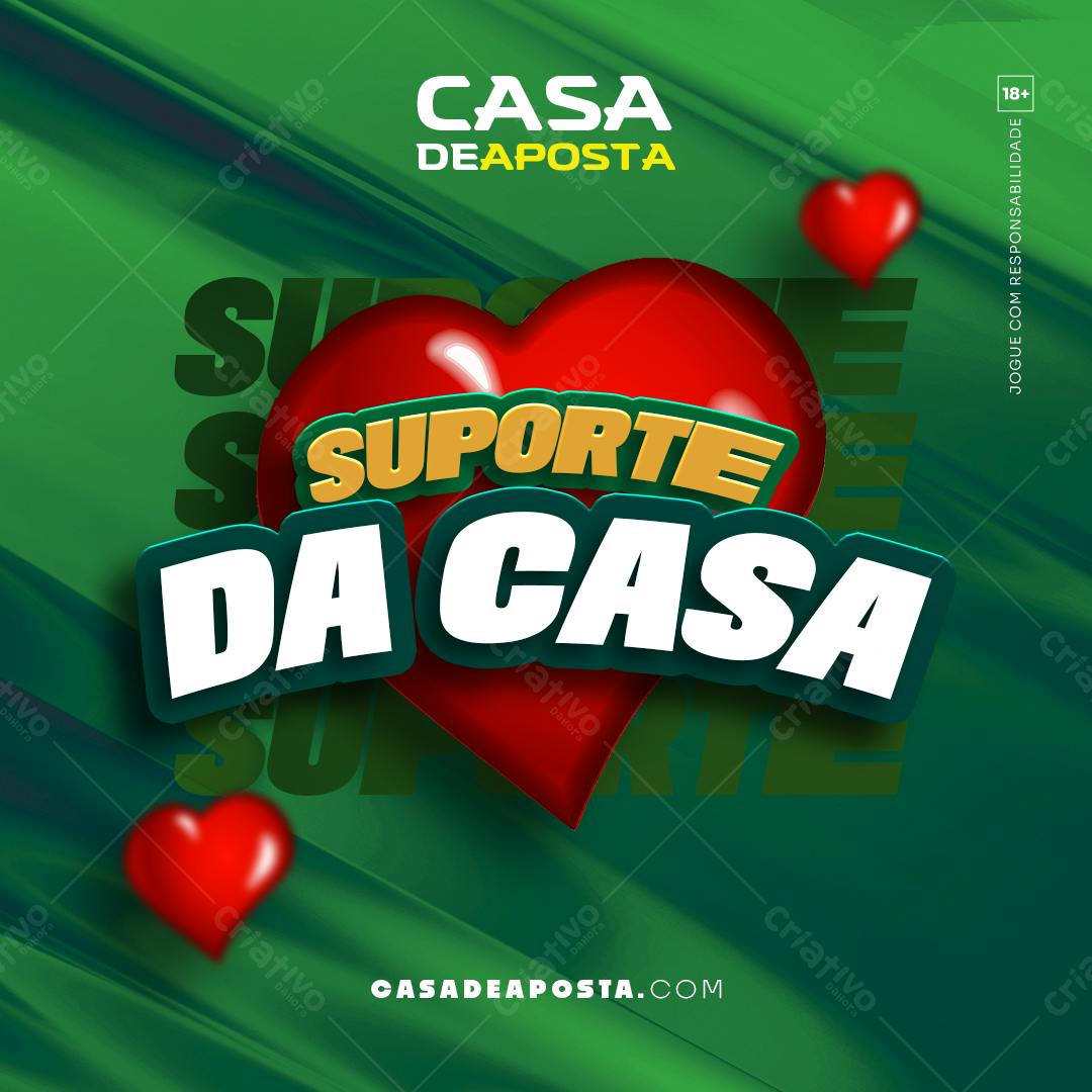 Flyer Casa de Aposta PSD Editável
