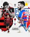 Card futebol flamengo x fortaleza