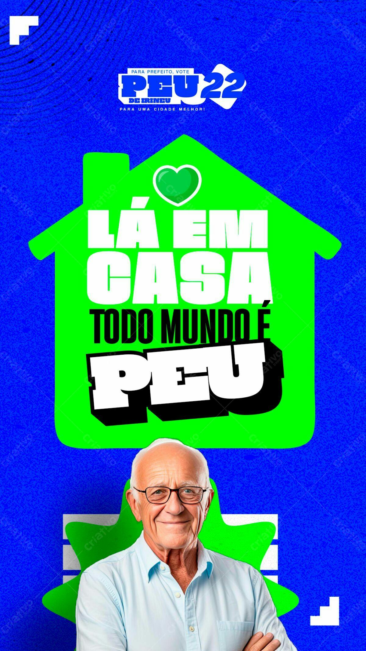 Flyer de Campanha Política PSD Editável