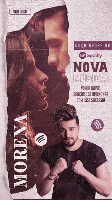 Flyers para artistas e eventos estilo fesra sertaneja modelo 246