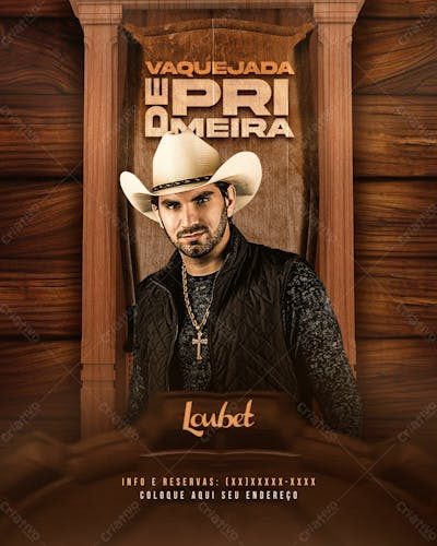 Flyers Para Artistas E Eventos Estilo Fesra Sertaneja Modelo 147