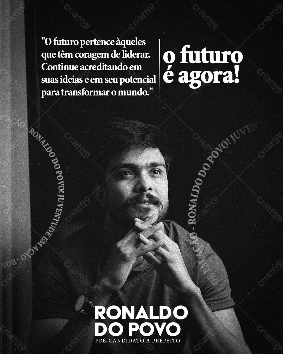 PSD para Campanha Política PSD Editável