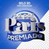 Selo 3d dia dos pais premiado