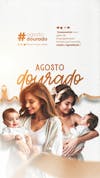 National breastfeeding campaign, golden august stories.