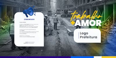 Prefeitura Comunicado Aviso Informe Munícipes Social Media Flyer Psd Editável E 4