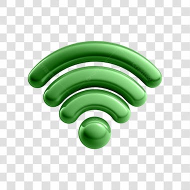 Pgn wifi verde tip o 3d