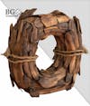 3d wooden element in high quality for composition