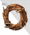 High quality wooden 3d element for composition