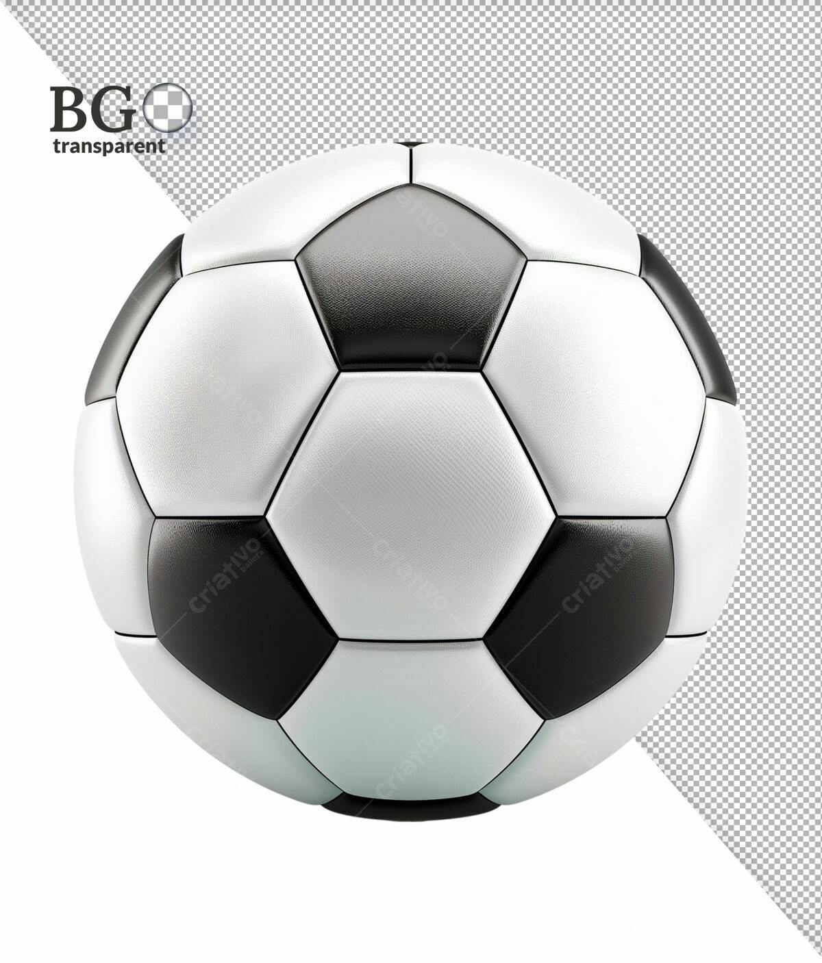 Mockup Bola de Futebol PSD Editável
