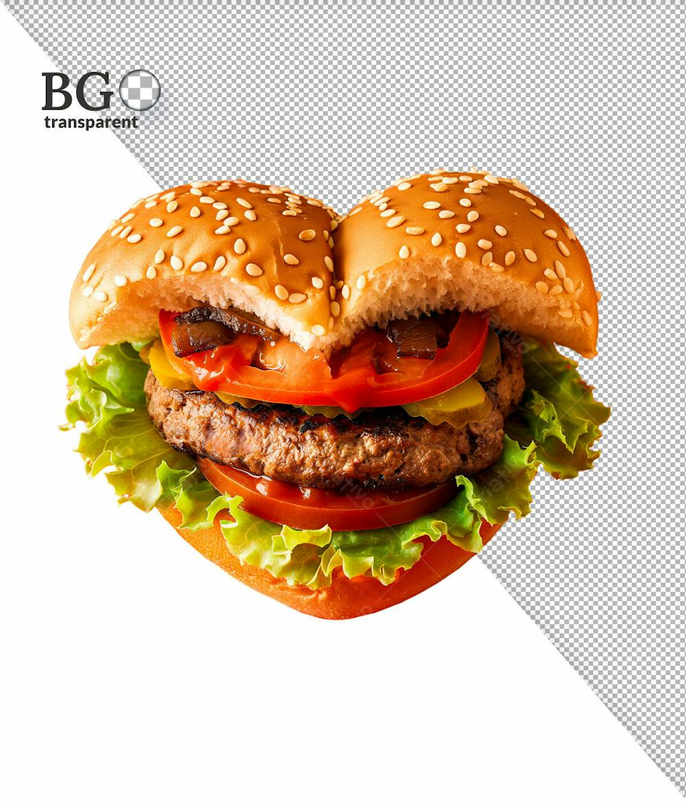 Hamburguer Em Alta Qualidade Para Composição