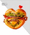 High quality hamburger for composition