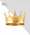 High quality gold crown for composition