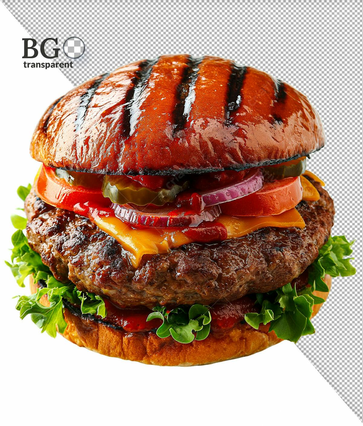Psd Hambúrguer Gourmet para Cardápio PSD Editável