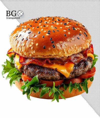 Psd Hambúrguer Gourmet PSD Editável