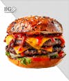 High quality hamburger for composition