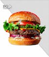 High quality burger for composition