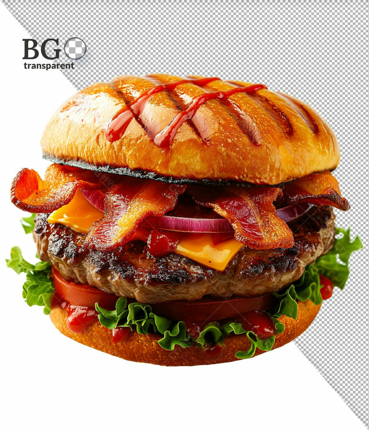 Hambúrguer Gourmet PSD Editável