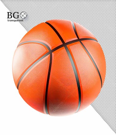 Bola de basket em alta qualidade para composição