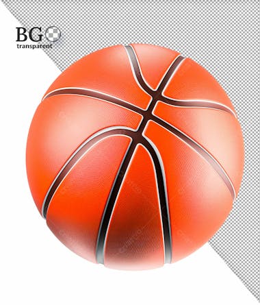 Bola de basket em alta qualidade para composição