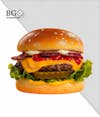 High quality burger for composition