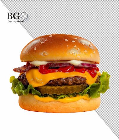 Hamburguer Em Alta Qualidade Para Composição