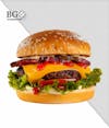 High quality burger for composition