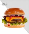 High quality burger for composition