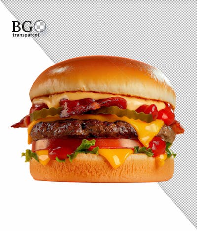 Hamburguer Em Alta Qualidade Para Composição