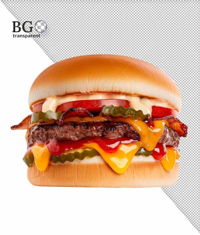 Hamburguer Em Alta Qualidade Para Composição