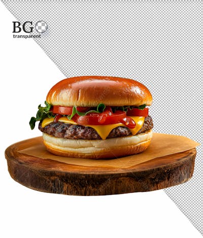 Hamburguer Em Alta Qualidade Para Composição