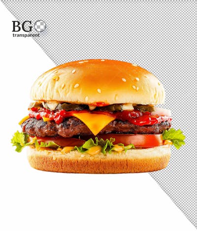 Hamburguer Em Alta Qualidade Para Composição