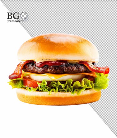 Hamburguer Em Alta Qualidade Para Composição