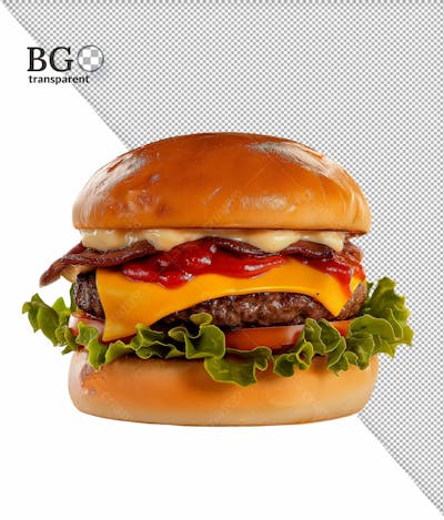 Hamburguer Em Alta Qualidade Para Composição