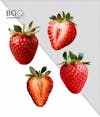 High quality strawberries for composition