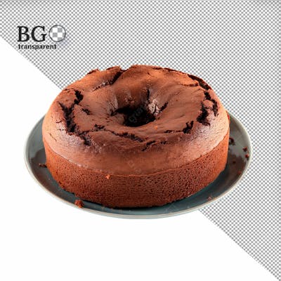 Bolo De Chocolate Caseiro Em Alta Qualidade Para Composição