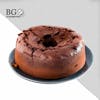 Bolo de chocolate caseiro em alta qualidade para composição