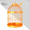 Golden 3d transparent png cages