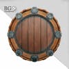 High quality 3d wooden element for composition