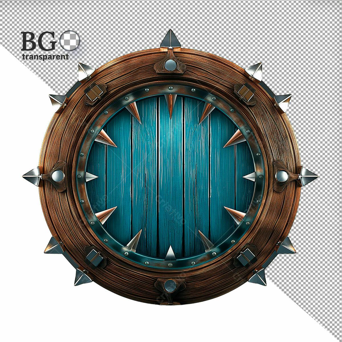 Escudo Medieval PSD Editável