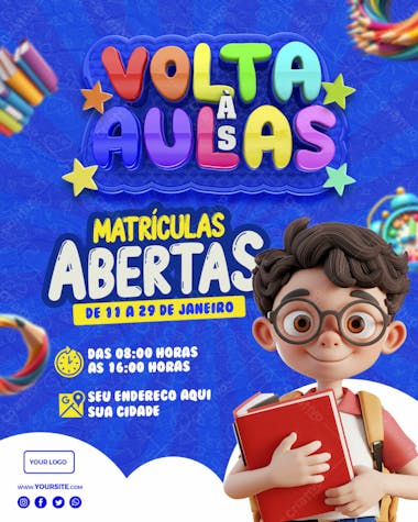 Volta às aulas 2024 25