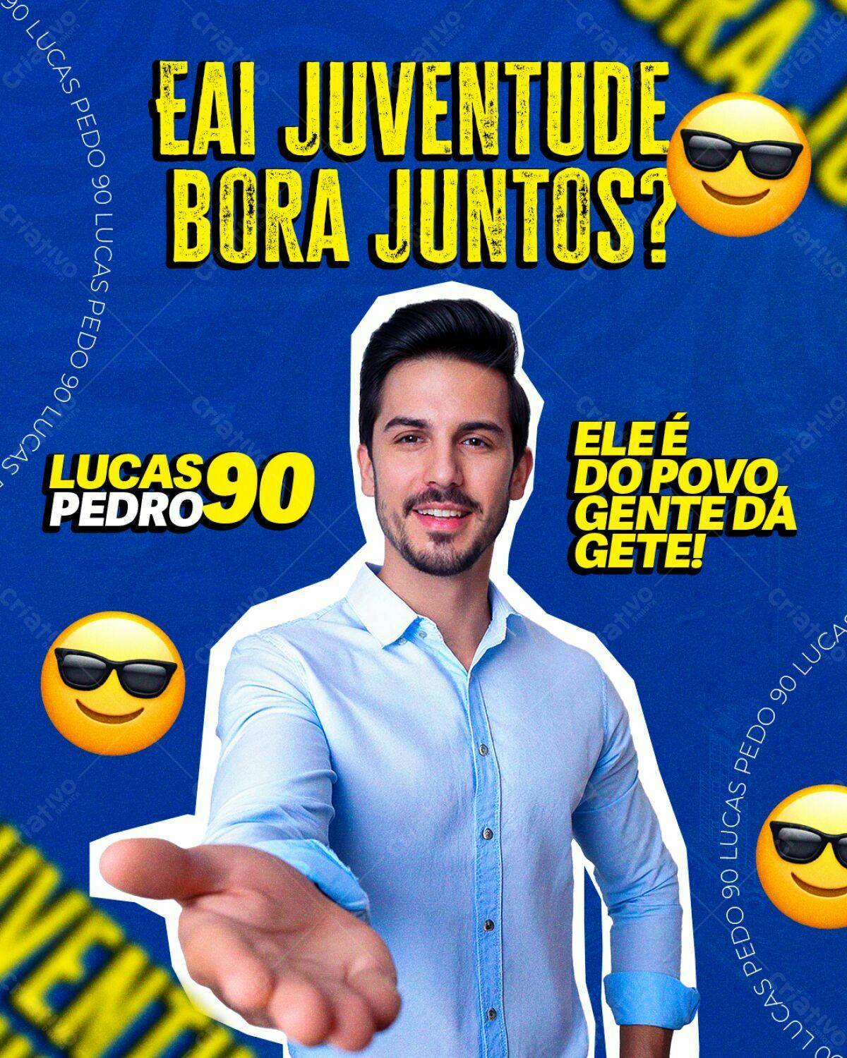 Flyer de Campanha Política PSD Editável